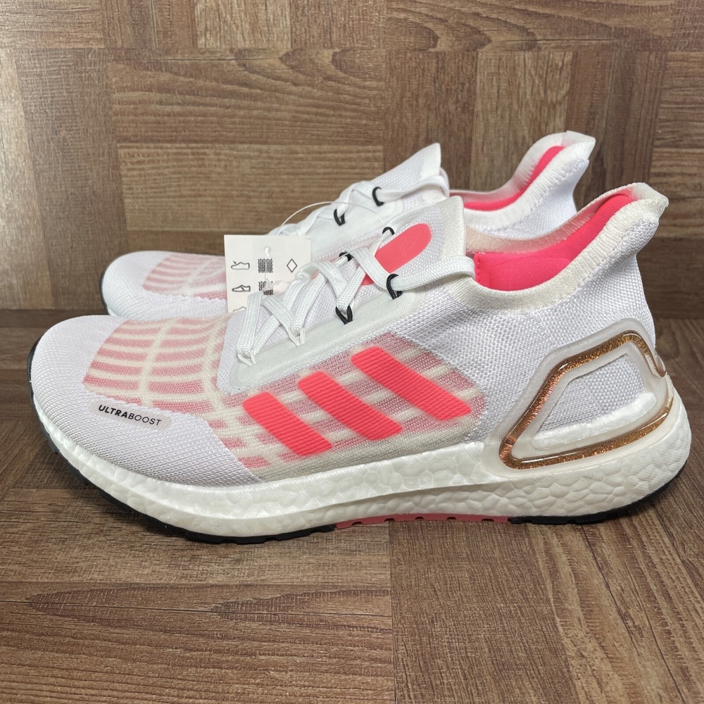 Adidas Women's UltraBoost Summer Ready "White Signal‎ Pink" FW9773 Women 5